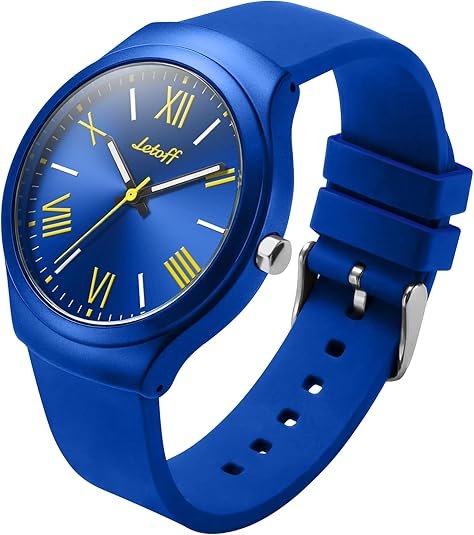 Letoff Silicone Metal case Watch