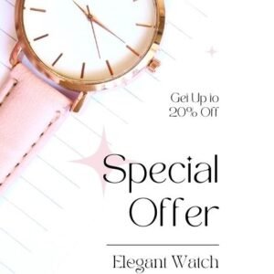 Small Wrist Rose Gold Tone Watch